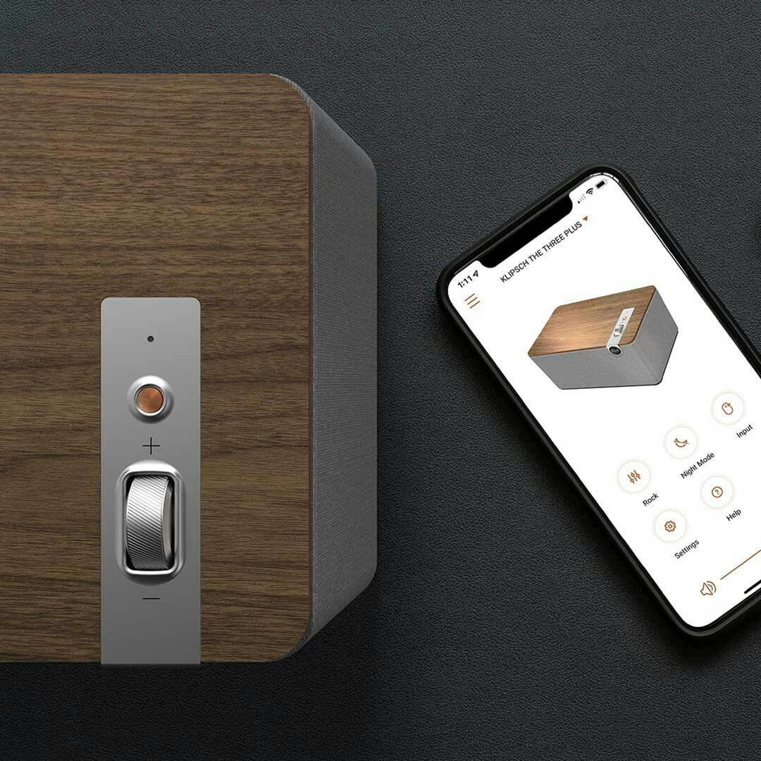 App Klipsch The Three Plus with phone MOBILE